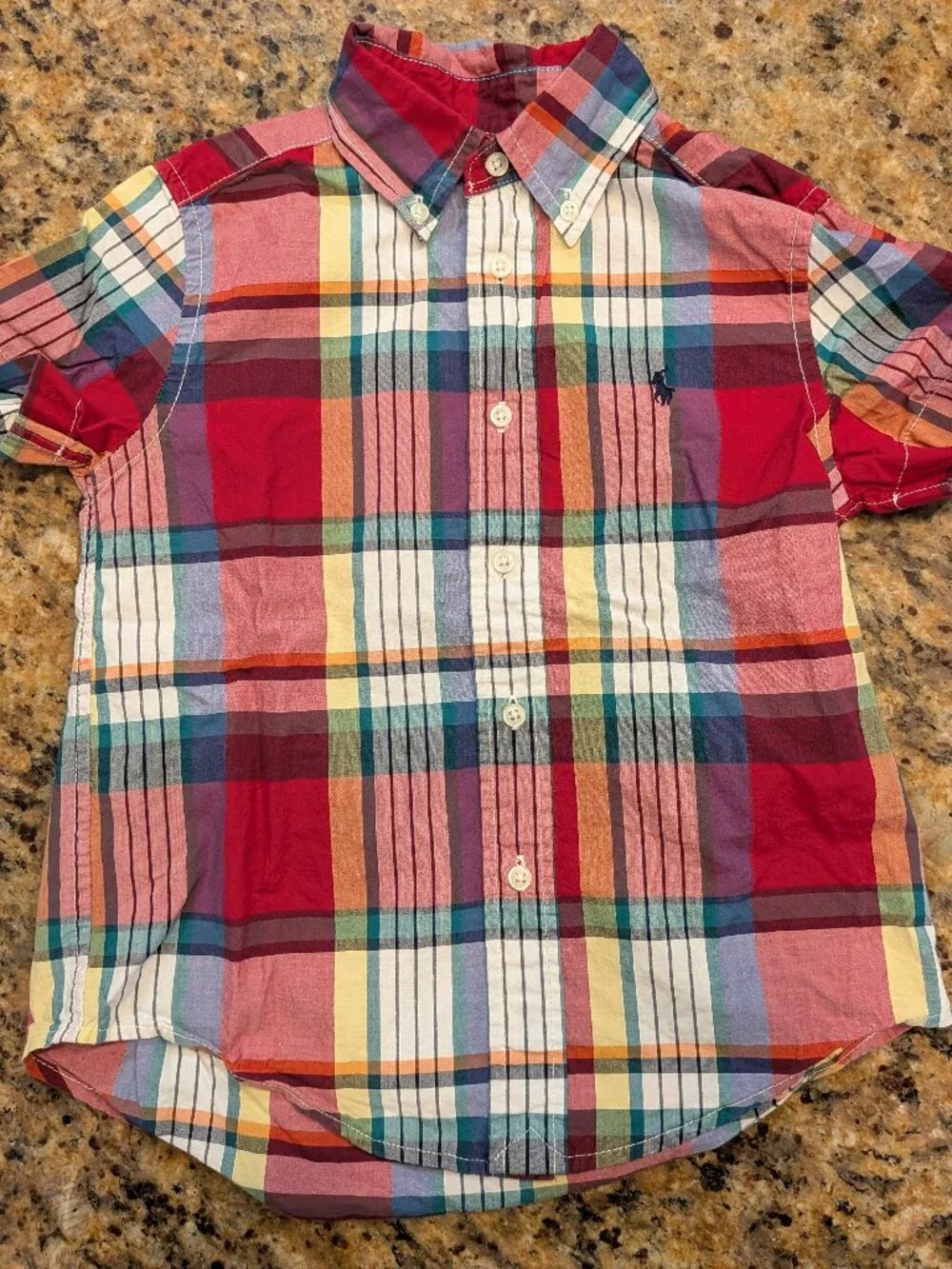 Plaid Ralph Lauren Boy's Button Down